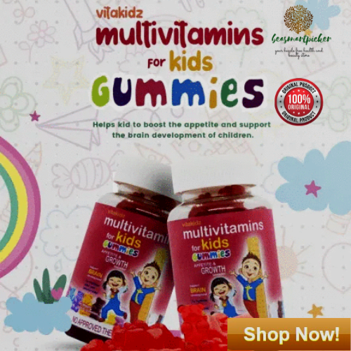 Vitakidz Multivitamins and Minerals for kids Gummies healthy Presyo 1,497 Piso*Libreng Shipping