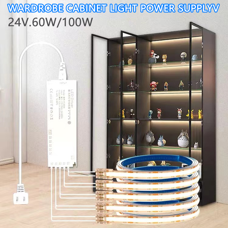 Yosoo 12V DC 30W LED Driver – Waterproof Power Supply For Strip Lights, Cabinet Lights & Displays