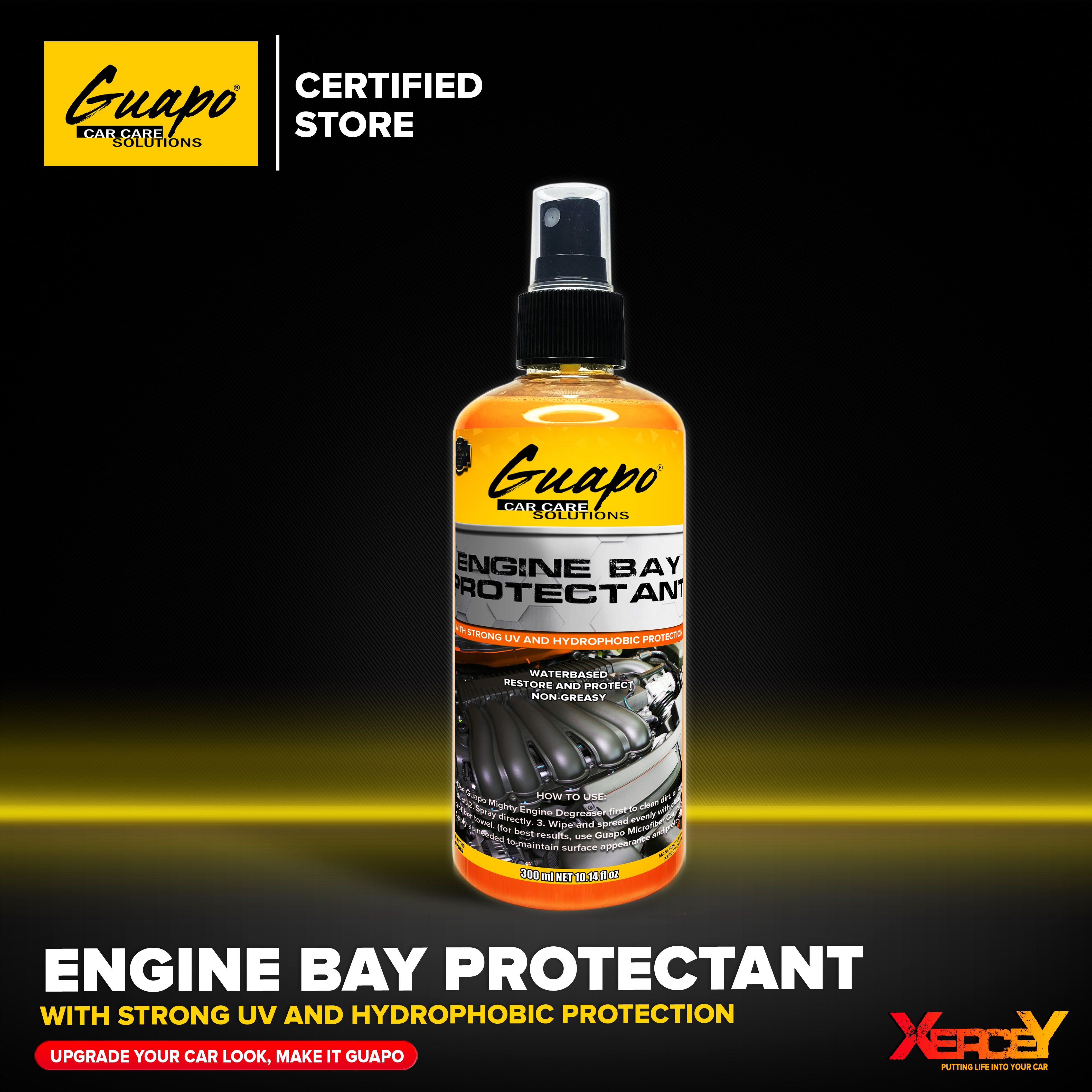 Car Engine Bay Cleaner Powerful Decontamination Cleaning Product