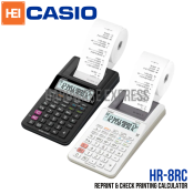 Casio HR-8RC Reprint & Check Printing Calculator