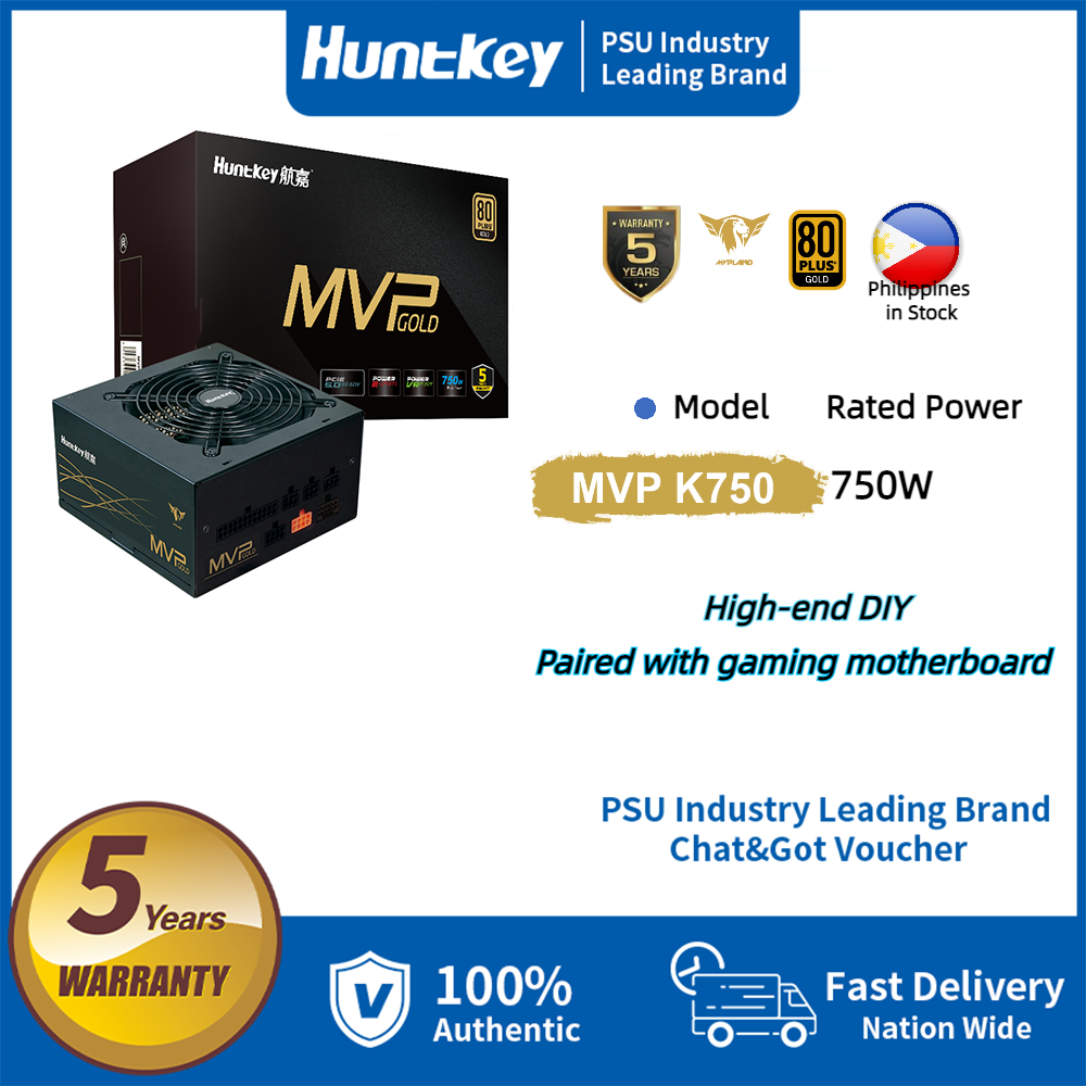 Huntkey MVP Series 80PLUS Gold PSU for Gaming PCs