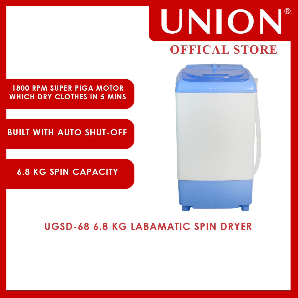 union labamatic washing machine