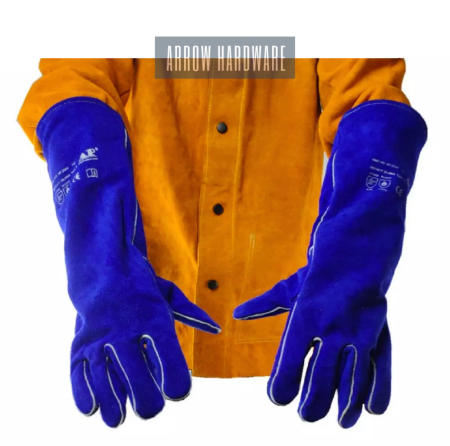 Welding Gloves Wear-resistant Rubber Slip Oil Resistant