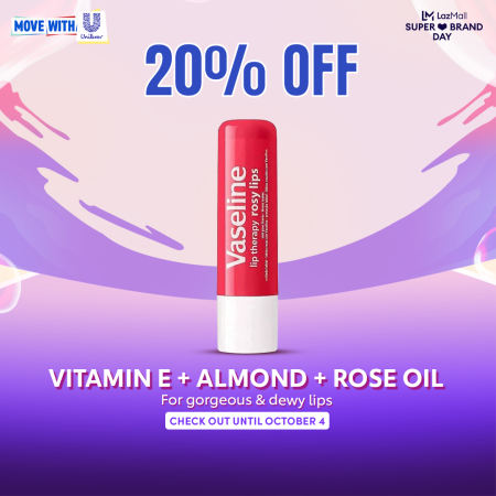 Vaseline Rosy Lips Lip Balm Stick - 4.8G