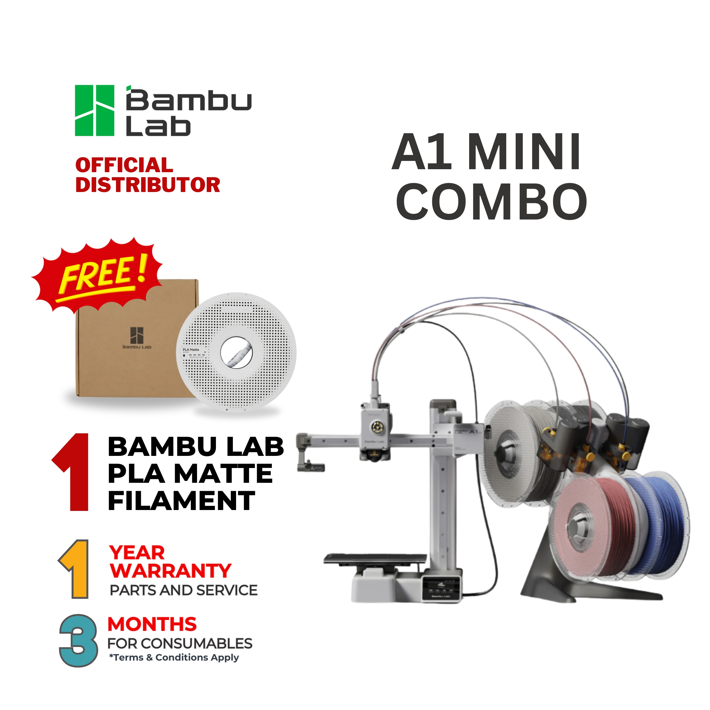 Bambu lab AMS Lite 4色マルチカラー印刷 A1 mini 新品 【公式通販】 Bambu lab AMS Lite 4色マルチカラー印刷 A1 mini 新品 【公式通販】