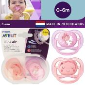 Philips Avent Ultra Air Pacifier 0-6m - Orthodontic Silicone