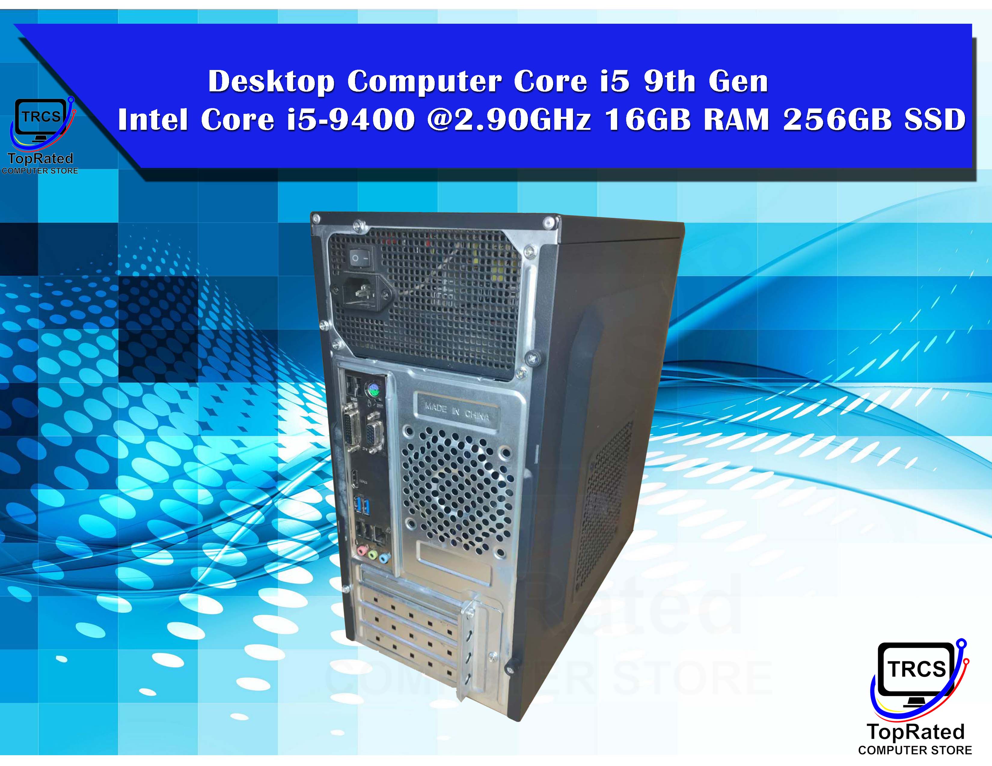 Desktop Computer Core i5 9th Gen Intel Core i5-9400 16GB