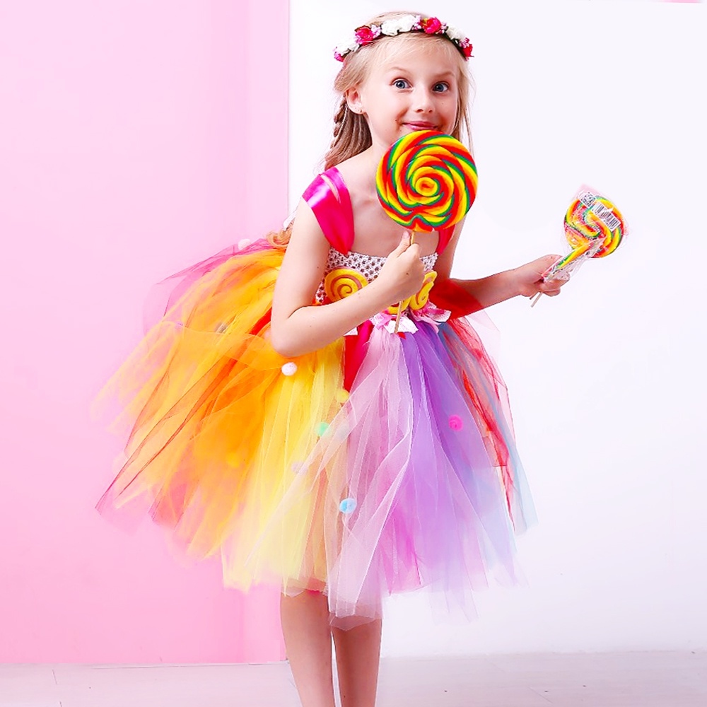 52 Charlie And The Chocolate Factory Ideas Candy Costumes, Chocolate  Factory, Costumes | Carnival Candy Dresses Girls Purim Fancy Lollipop  Costumes Kids Party Ball Dresses 
