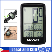 Lixada Wireless Bike Computer with USB Rechargeable Speedometer Holder