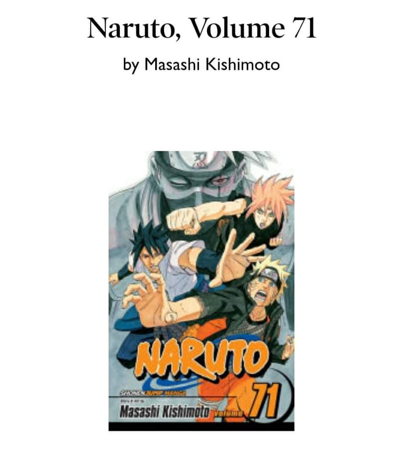 Naruto Volume 71 Manga Buy Sell Online Comic Books With Cheap Price Lazada Ph