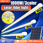 Solar Tube Light - Waterproof LED Emergency Spotlight with Remote