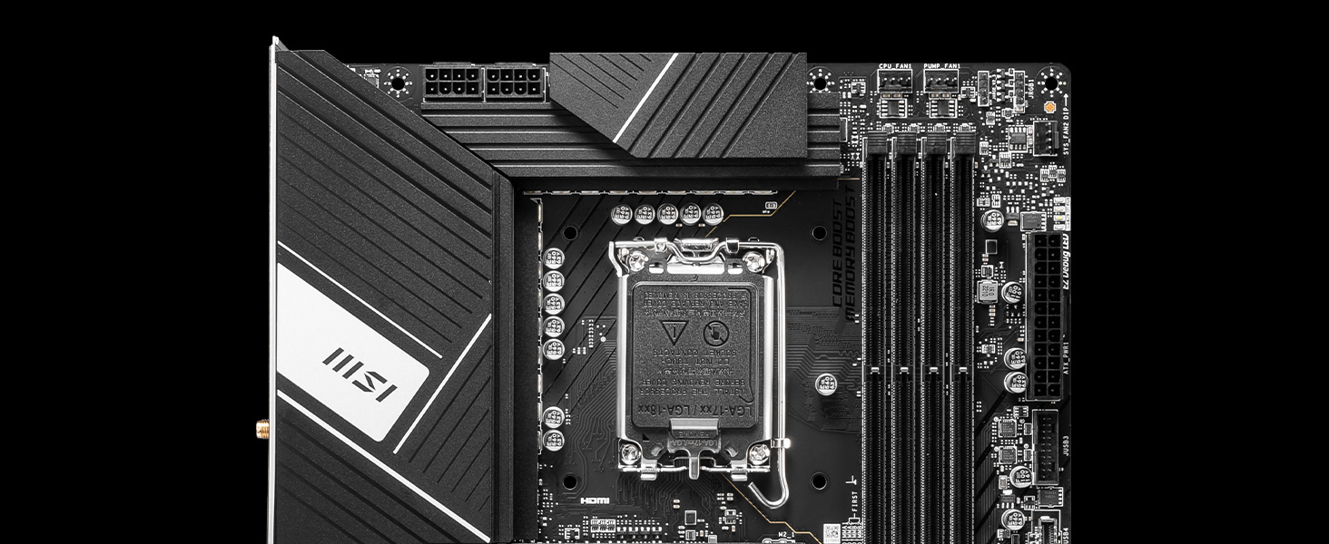 MSI PRO Z790-A WiFi ProSeries Motherboard (Supports 12th/13th Gen Intel Processors, LGA 1700, DDR5, PCIe 5.0, M.2, 2.5Gbps LAN, USB 3.2 Gen2, Wi-Fi 6E, ATX)