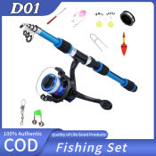 Telesscopic Fishing Rod Set - Strong and Durable