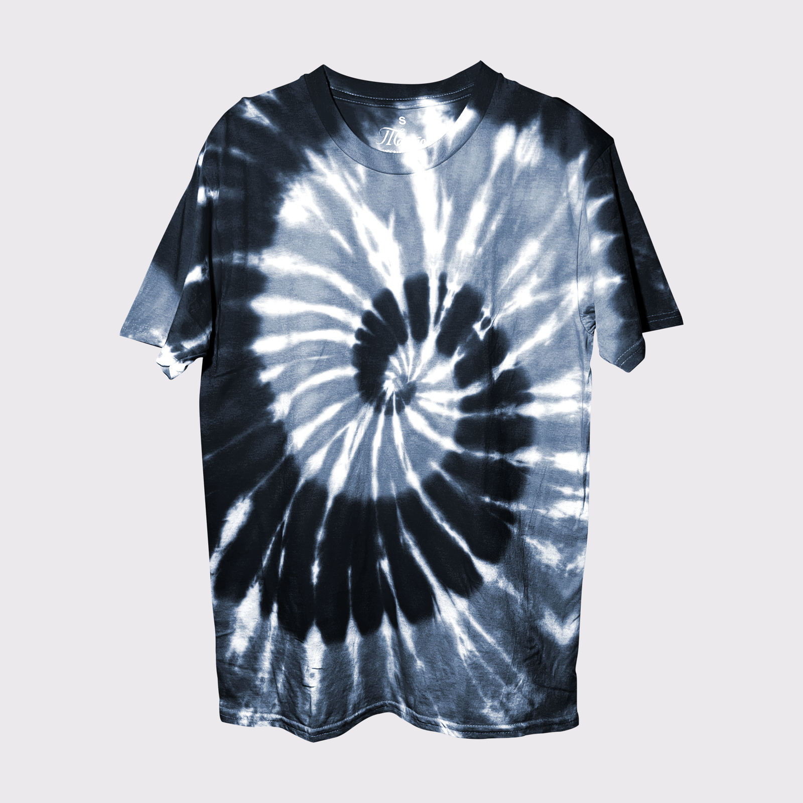 Tie Dye Shirt - Cyan Ripple