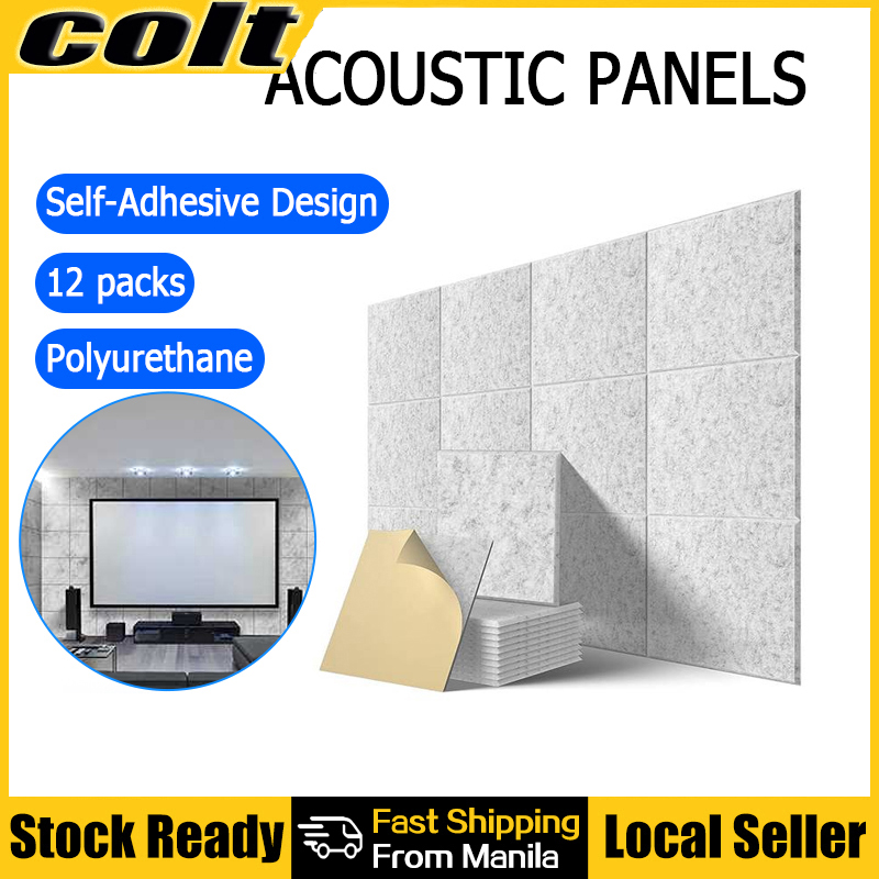 Beveled Edge Acoustic Panels - High Density Soundproofing Solution