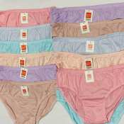 12pcs plain underwear ladies panty