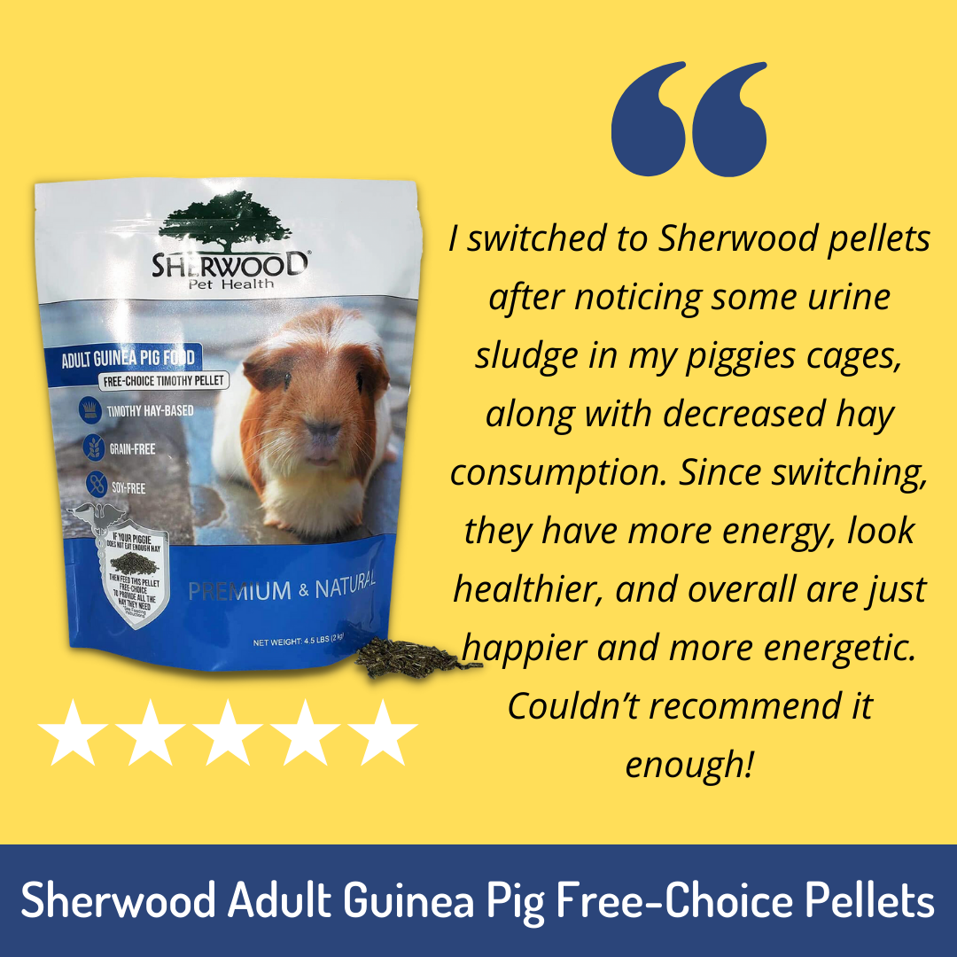 sherwood pellets guinea pig