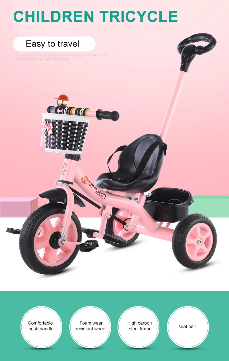 three wheel bike with baby seat