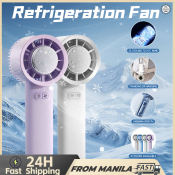 Rechargeable Mini Air Cooler Fan - Portable Semiconductor Cooling