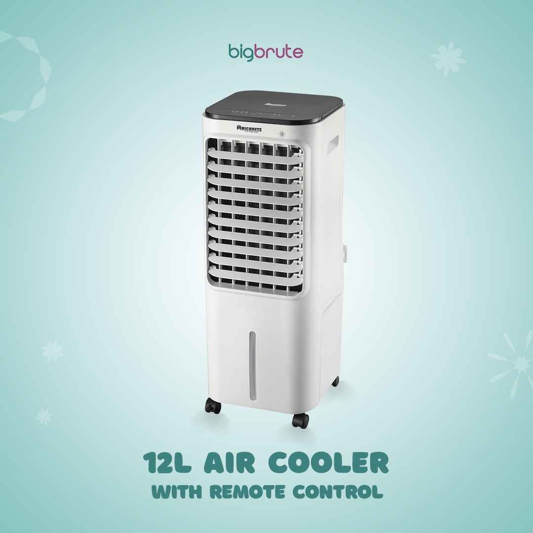 Big Brute Air Cooler 12L Digital with Remote Heavy Duty - Brand Big Brute Philippines Presyo 3,999 Piso*Libreng Shipping