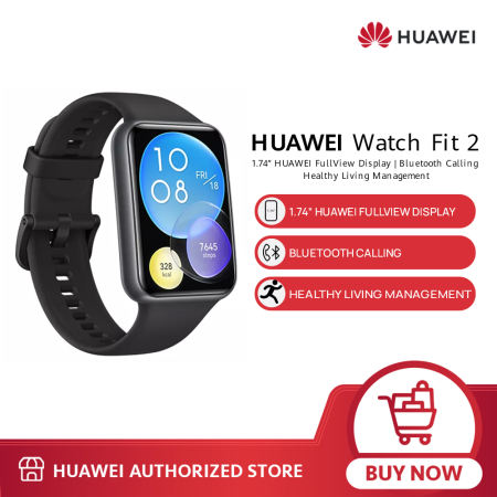 HUAWEI Watch Fit 2: FullView Display, Bluetooth Calling, Healthy Living