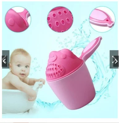 BABY SHOWER BATH TOWEL Shower Dipper for Babies Shampoo Cup Bath (1)