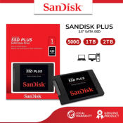 SanDisk 1TB/2TB SSD PLUS 2.5" SATA III Drive