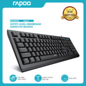 Rapoo NK1800 Entry Level Membrane Wired Keyboard