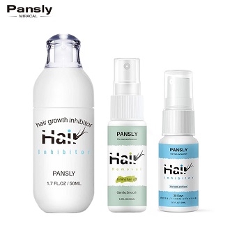 Pansly Hair Removal Inhibitor Spray Removal Cream Painless Beard Legs  Smooth Repair Skin Facial Pubic Hair | Lazada PH