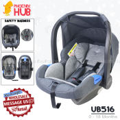 Burbay Baby Car Seat: Lightweight, Universal, Premium Safety Travel