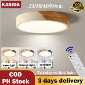 KASIDA Tri-color Nordic LED Ceiling Light - Modern Design