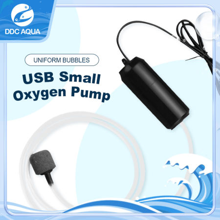 USB Aquarium Air Pump with Airstone - DDC AQUA