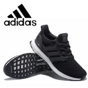 Adidas Ultra Boost 4.0 All Black Running Shoes