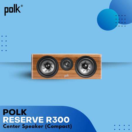 Polk Audio Reserve R300 - Brown Center Channel Speaker