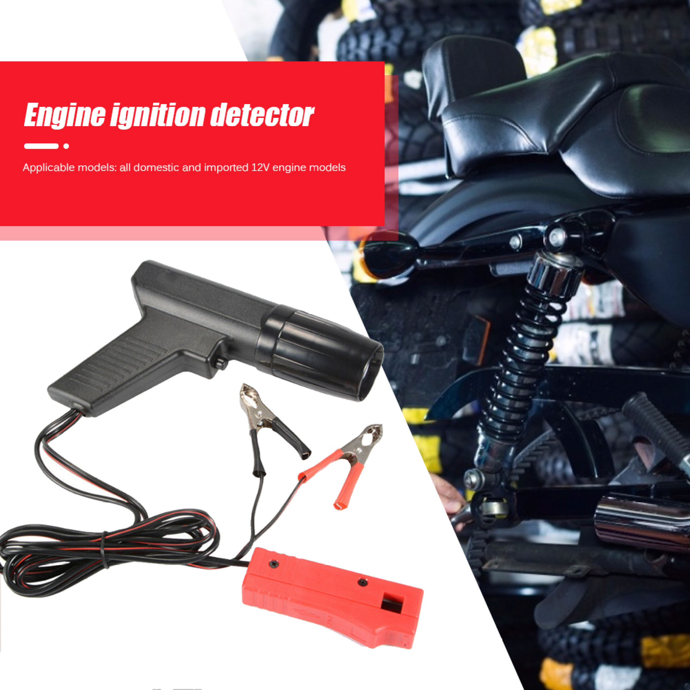 12V Ignition Timing Gun Professional Automotive Strobe Lamp