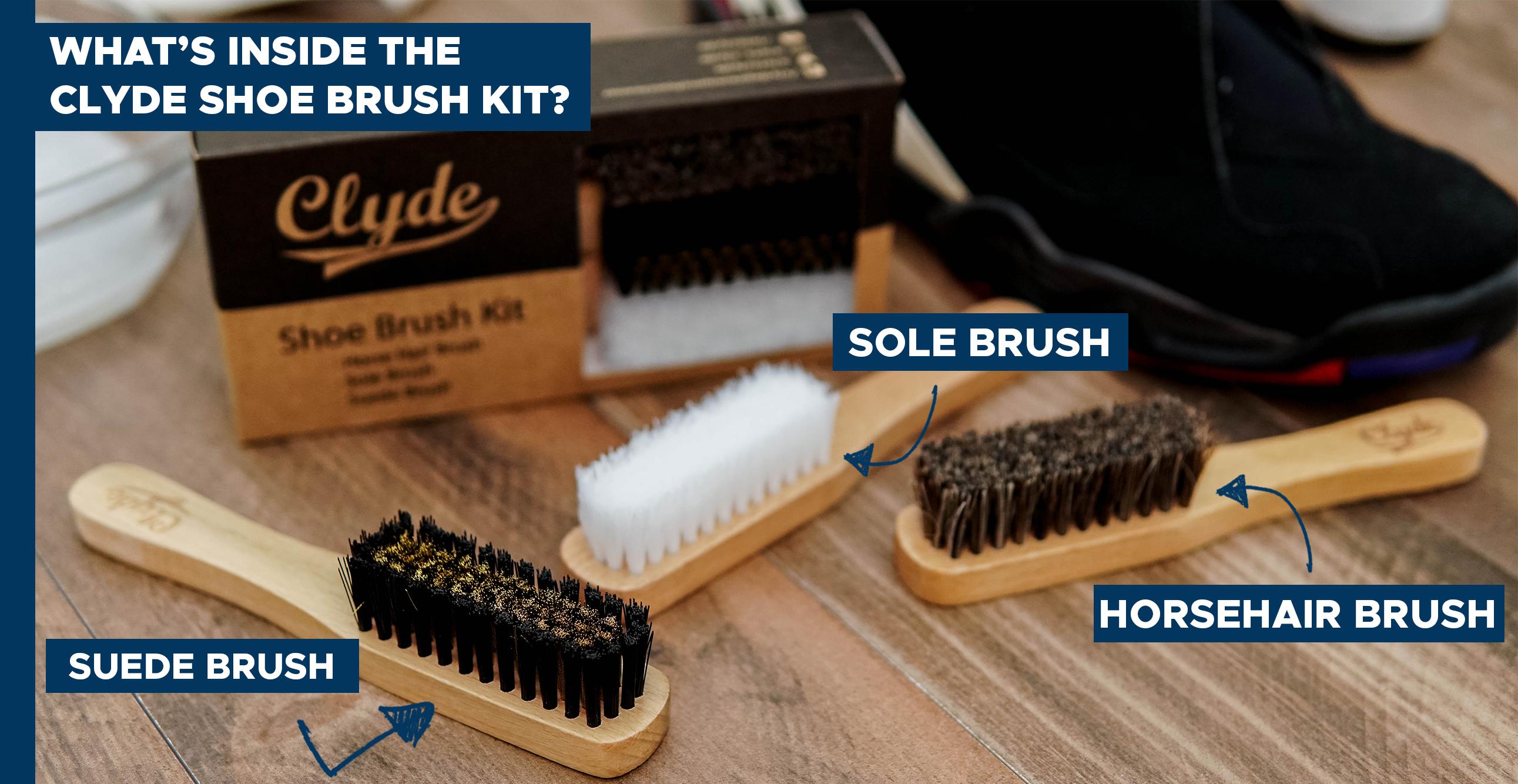 suede brush kit