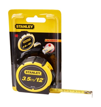 Stanley Powerlock Tape Measure Measuring Tape Rule Keychain 1m / 3.5m / 5m  / 8m / 10m - 33-463 / 33-428 / 33-553 / 33-149 / 39-133