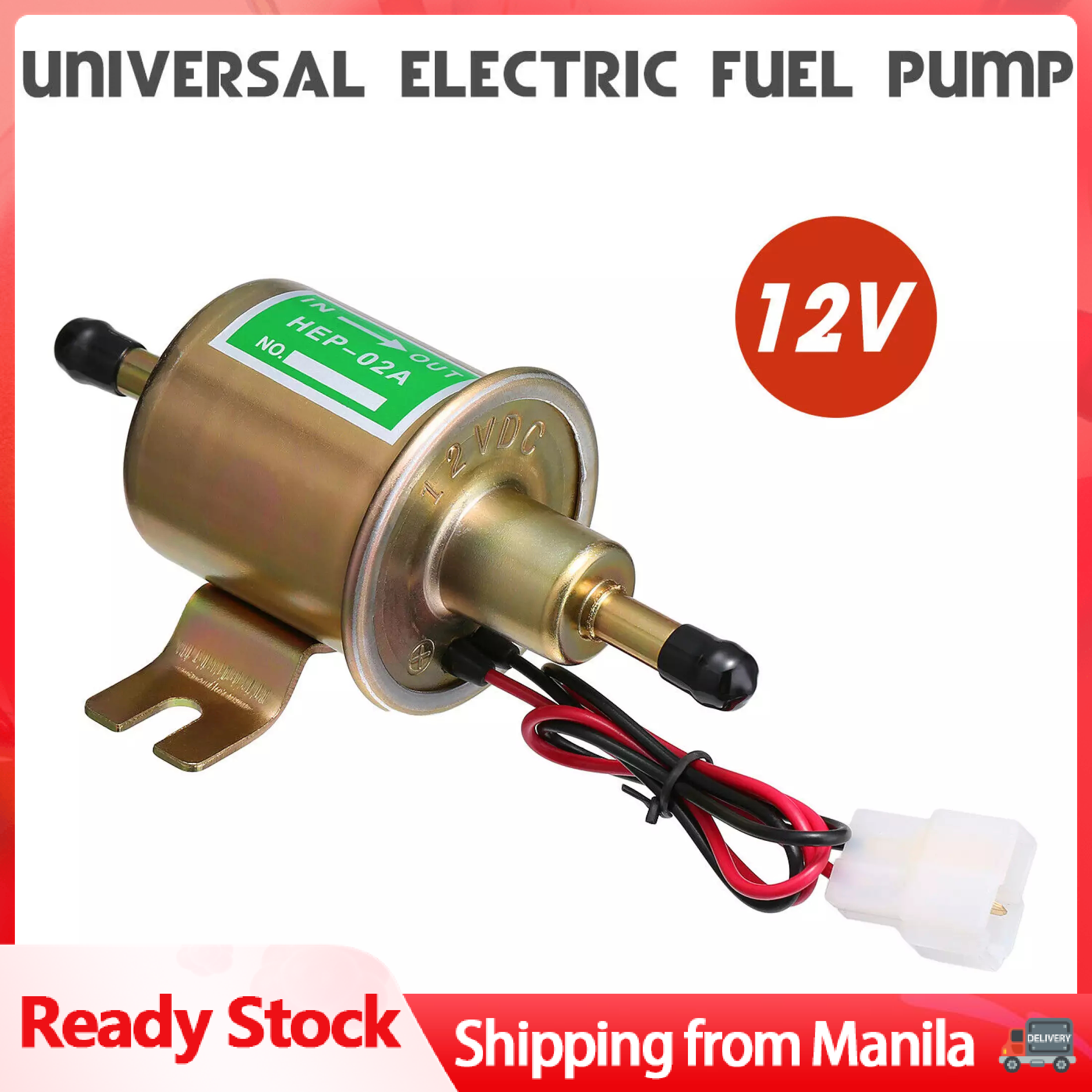 Reday stock Fuel Primer Pump For Nissan Patrol Y61 GU ZD30 TD42 3.0L 4.2L  Turbo Diesel 16401-VC10D
