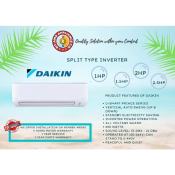 Daikin D-Smart Inverter 2024 Split Air Conditioner, 0.8HP-2HP