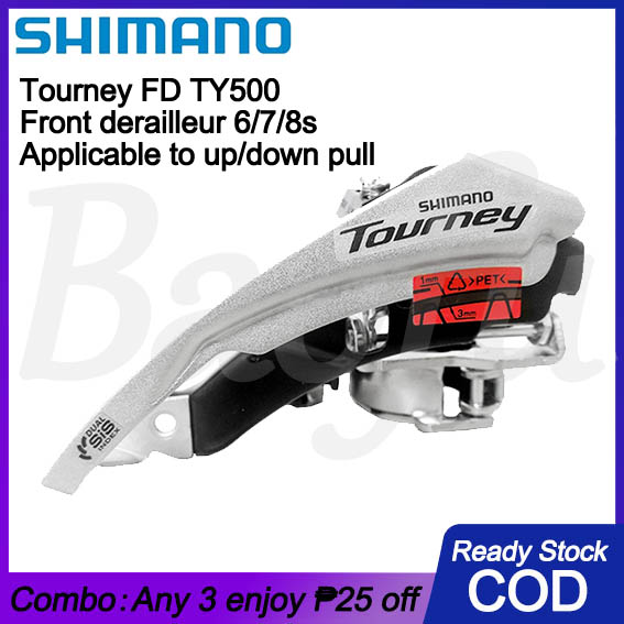 Desviador shimano ty500 hot sale