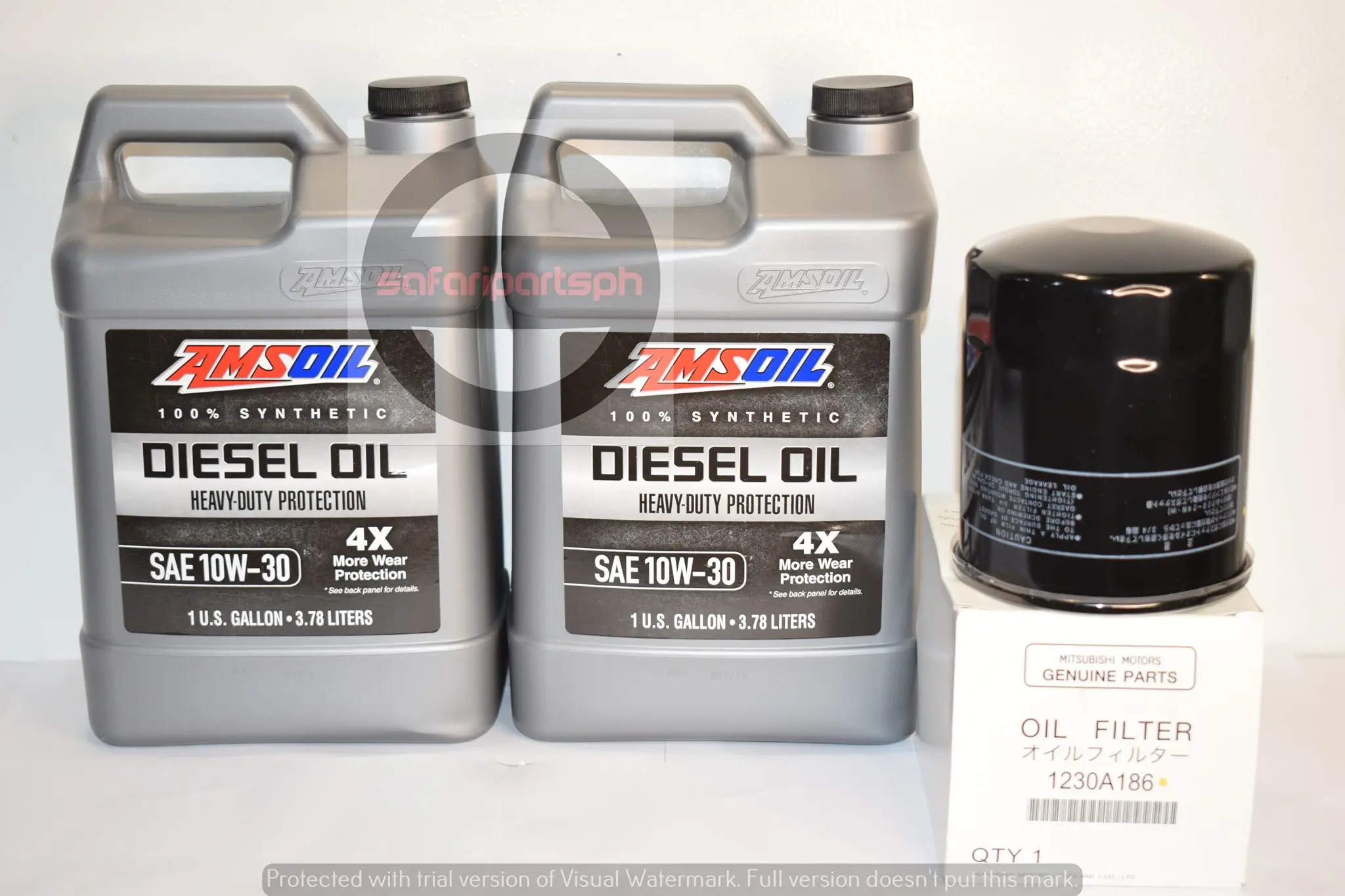 Amsoil 10w 30 Heavy Duty Diesel 8 Quarts Package For Mitsubishi Montero 2005 2016 With Genuine Mits Oil Filter Lazada Ph