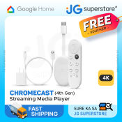Chromecast 4th Gen with Google TV | JG Superstore
