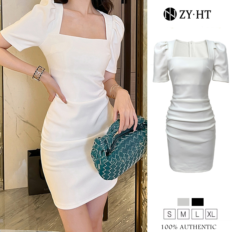 Prom Graduation Dress Lazada Cocktail Dress Korean Long Dress White Dress  For Woman Casual Dress Plus