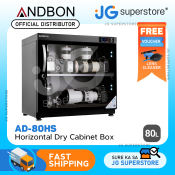 Andbon AD-80HS Horizontal Dry Cabinet with Automatic Humidity Controller