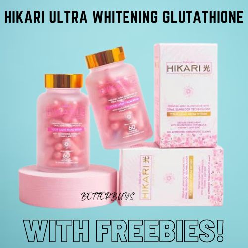 Best Glutathione Brand In Japan: Hikari Ultra Glutathione Capsules For  Whitening & Sunblock | Lazada Philippines