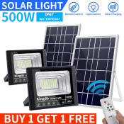 1000W Solar Lights Set - Outdoor LED Panel & Strip