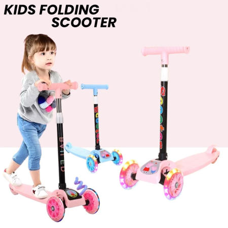 #LST KIDS OUTDOOR TOY FOLDING SCOOTER FOR BOYS AND GIRLS