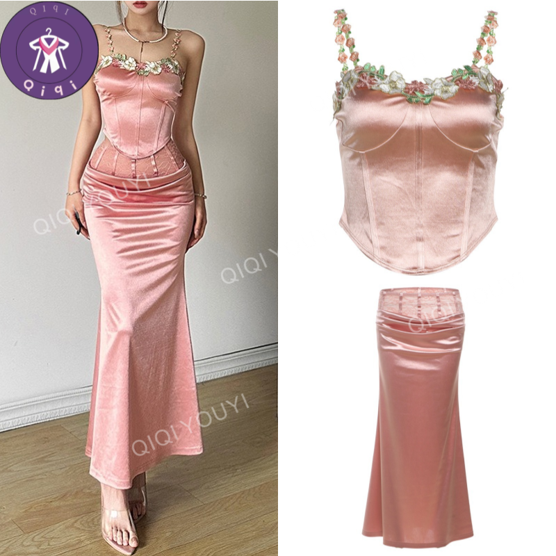 PRC7669 Avatar Pure Silk Maxi Dress with Belt