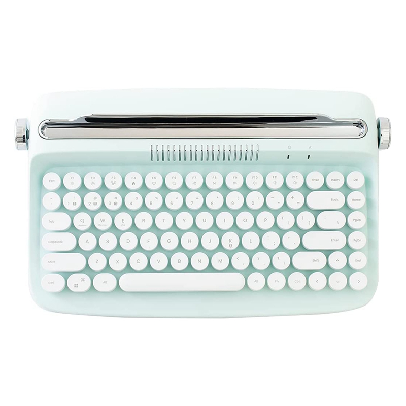 Retro Typewriter Keyboard Wireless Bluetooth Keyboard USB Mechanical Punk  Keycaps for Desktop PC/Laptop/Phone Lazada PH