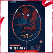 Limited Edition Victor Spider Man Carbon Badminton Racket